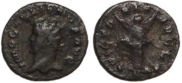 Gallienus Billon AR Antoninianus : VICTORIA AVGG